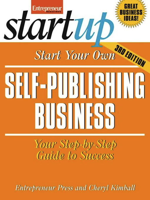 Title details for Start Your Own Self Publishing Business by Cheryl Kimball - Wait list
